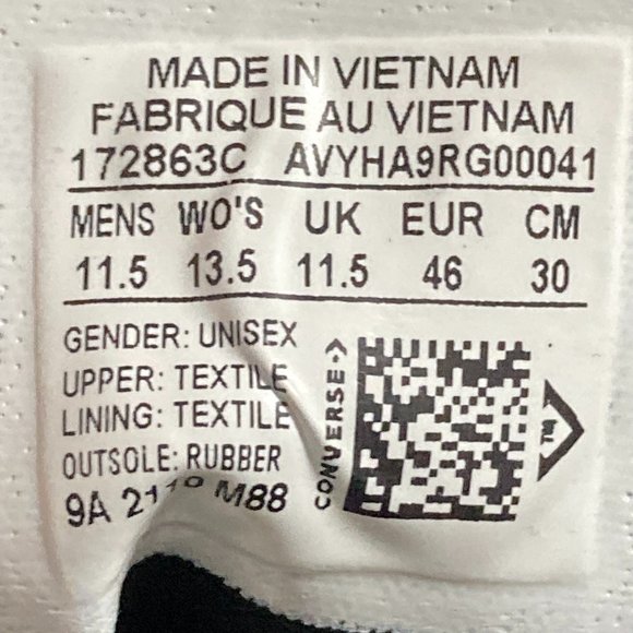 NEW! Converse CHUCK TAYLOR 70 ALL STAR MUCH LOVE Men Shoe Sneaker Multiple Sizes - Picture 11 of 14